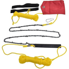 Taschenkettensäge, 36-Zoll-Handseilkettensäge mit hoher Härte und bequemem Griff, zusammenklappbare Taschenkettensäge for Baumbeschneiden