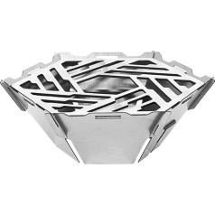 Wetterbeständiger Windschutz, Wanderofen, Windschutz, Strand-Picknicks, Kaminschutz, korrosionsbeständig, Campingausrüstung