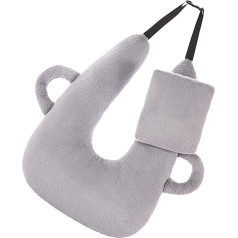 Reisekissen für Kinder,Autokissen für Kinder,Kinder-Körperkissen Auto U-förmig - Autositz-Nackenkissen, Körperkissen für lange Autofahrten, für die meisten Automodelle, Langstrecken-Reisekomfort für E