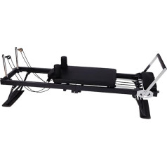 CASEGO Multifunktionales zusammenklappbares Yoga-Bett, Pilates-Kernbett, Fitness-Trainingsbett aus Edelstahl, geeignet für Fitnesseinrichtungen, Rehabilitationszentren (B)