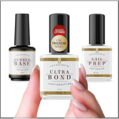 Ultra Bond Adhesion Set for Dry / Spray Nails for Few Lifts with Ultra Bond, Dehydrator & Perfect Flex for Artificial Nails · Lynis-Nailshop.de