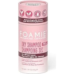 Foamie Berry Fresh Dry Shampoo, Oily Hair and All Types, Instant Freshness and Volume, Vegan, 0% Plastic, No Residue, Women, 40g