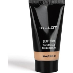 Inglot Beautifier Tint Cream, Smooth Complexion with Delicate Colour, with HD Pigments, Also for Sensitive Skin, Brightened and Revitalised Face, Perfect Make-Up, 30 ml: 106