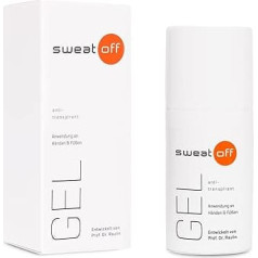 SWEAT-OFF Antiperspirant Gel 30 ml | Gel Against Hand Sweat and Foot Odour | Antiperspirant for Hands and Feet