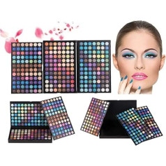 FantasyDay Professional 252 Colours Highly Pigmented Warm Natural Matte Make-Up Eyeshadow Palette Makeup Kit - Eye Shadow Make-Up Cosmetic Makeup Palette Shimmer Set