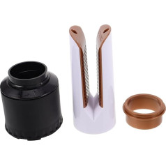 Beaupretty 1 Set Hair Dryer Hair Straightener Hair Dryer Attachment for Hair Dryer Hair Dryer Part Hair Dryer Nozzle Universal Diffuser Hair Dryer Attachment Hair Dryer Part White Polycarbonate PC Raw