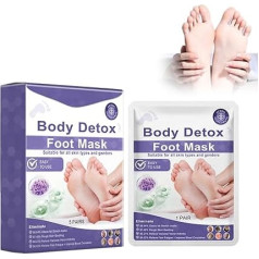 Foot Exfoliating Mask, 5 Pairs Foot Exfoliating Mask, Anti Ageing Exfoliating Socks, Foot Peeling Mask, Moisturising Foot Mask, Socks, Men Women Foot Care Foot Mask