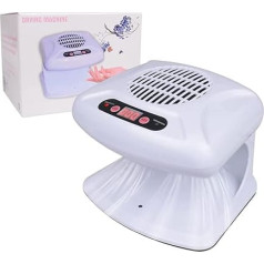 300 W Air Nail Dryer with Automatic Sensor, Timing Air Nail Fan for Hands and Feet, Warm & Cool Wind Milling Dryer for Nail Polish, Home, Salon