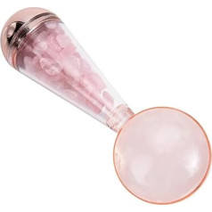Baluue Ice Hockey Face Care Products Ice Balls Skin Care with Face Roller Ice Face Roller Eye Massage Roller Anti Swelling Debloat Scincare Cooling Balls Skin Care Tools Jade Pink