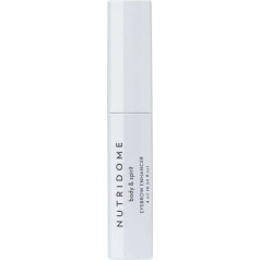Nutridome Eyebrow Serum Strengthening 4 ml - Vegan Eyebrow Serum, Thickens Hair, Promotes Growth - with Green Tea, Collagen, Vitamin B3 - Brow Booster, Effect After 4 Weeks