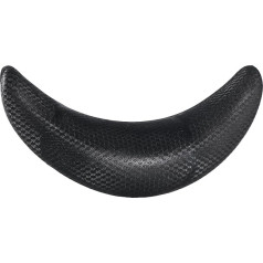 Healifty Shampoo Bowl Neck Pillow Silicone Hair Washing Neck Support Salon Cushion Grippers for Hairdresser Hair Wash Basin Tool (Black)