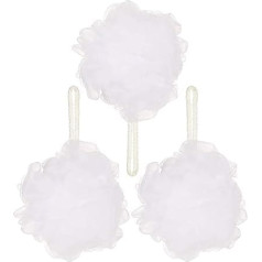 3 x Lightweight Soft Mesh Bath Scrub Scrub Sponge
