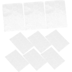 HAPINARY Stickers 100 Sheets Jelly Gel Nails Double-Sided Nail Stickers Nail Adhesive Strips Sticky False Fingernails Waterproof Jelly Glue Label Double-Sided Tape Film