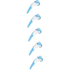 Healeved 5St Roller-Massagegerät eye massager akupressur gesicht Gesichtspflege-Tool face massager Gesichtsmassage-Tool Migräne Massagegerät Gesichtsroller Frauen Eiswalze Plastik Sky-blue
