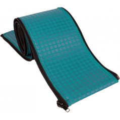 Rail Runners Schwimmbadleiter und Handlaufabdeckung, 2,4 m x 4,8 cm Durchmesser, rutschfester Griff, hält Geländer in der Sonne kühl, strapazierfähiges Nylonmaterial, Blaugrün