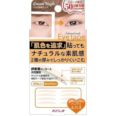 Japan Health and Beauty - 180 sheets Dream Magic Natural nude eye tape II Slim *AF27* by Dream Magic