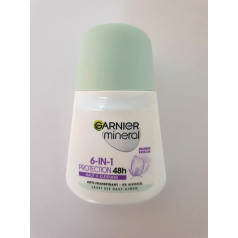 Garnier Mineral Protection 5 Deodorant Roll -On , Pack of 6 (6 x 50ml)