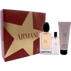 Giorgio Armani Si Set 100 ml Eau de Parfum + 15 ml Eau de Parfum + 75 ml Body Lotion