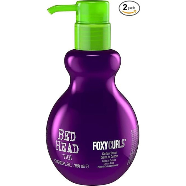Tigi Bedhead Foxy Curls Contour Cream, 6.76 oz, Pack of 2 by Tigi