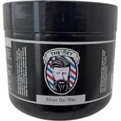 Silver Gel Wax - Gel Wax Extra Strong Fixation Wet Effect Professional Gum 500 ml