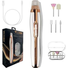 Nail Cutter Model 2023 Set Manicure and Pedicure Professional Electric Nail Cutter Set, Ideal for Gel Nails and Semi-Permanent Nails, 35000 Rotations, Gift Idea for Women