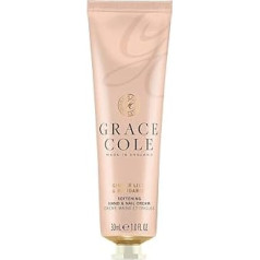 Grace Cole Ginger Lily & Mandarin Hand & Nail Cream, Travel Size, Rich in Moisture, Nourishing Formula 30 ml