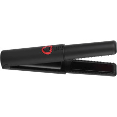 Sonew 2-in-1 Hair Straightener, Wireless Mini Straightener Curler with 3 Adjustable Temperatures, Quick Heating Hair Straightener, Mini Straightener, Wireless (Black)