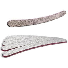 Set of 50 Professional Zebra Nail File 180/100 Grit