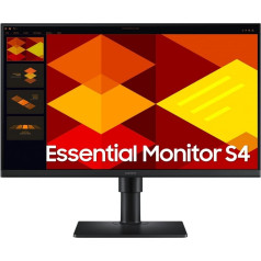 27 collu s40gd ips 1920x1080 fhd 16:9 2xhdmi 1xdp 2xusb-a 2.0 1xusb-b 5ms 100hz has+piv skaļruņi plakans 3yon-site (ls27d406gauxen)