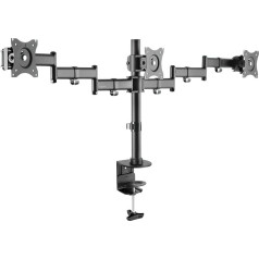 Turētājs 3 monitoriem, 13-27 collas, maks. 3x8 kg.