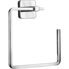 Croydex Camberwell Flexi Fix Double Robe Hook - Silver