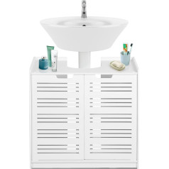 Ejoyous Vanity Unit with Two Doors, Ideal for Family Hotels, 60 x 30 x 60 cm