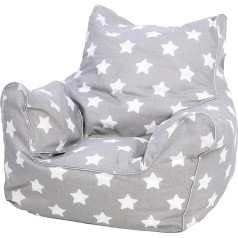 Knorr Toys Knorrtoys 68211 Children's Bean Bag, Stars, White