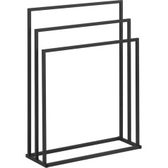 Physa Wellness & Lifestyle Physa PHYSA TR-2 10040419 Hand Towel Rail 3 Bars Width 65 cm