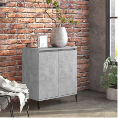 Voupuoda Sideboard, Hallway Cabinet, Side Cabinet, Hallway Cabinet, Storage Cabinet, Cabinet, Sideboard, Concrete Grey, 60 x 35 x 70 cm, Chipboard