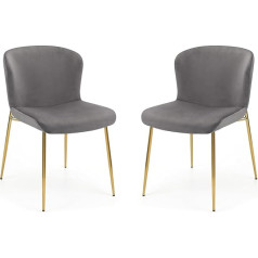 Julian Bowen Harper Dining Chairs Set of 2 Grey