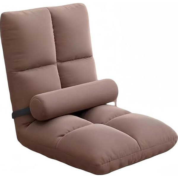 woxefo Floor Chairs, Lazy Sofas, Meditation Chairs, Floor Chairs with Adjustable Backrest, Sizes, Suitable for Bedroom, Living Room, Balcony etc. (A4.56 x 50 x 53 cm)
