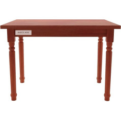 Magnetic Mobel Dining Table Kitchen Table Solid Pine Restaurant (50 x 50 cm, Calvados)