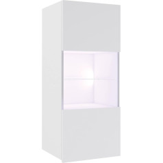 Mirjan24 Calabrini BR05 Hanging Display Cabinet, Handle-Free Open, Choice of Colours, Storage Display Cabinet Cupboard, High Cupboard, Living Room Highboard, Cupboard, Cabinet