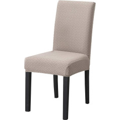 VanderHOME Stretch Chair Covers, Elastic Chair Covers, Chair Seat Protector, Jacquard Slipcover for Chair, Set of 4