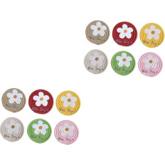 Dechous 2 Sets of Cotton Rope Table Mats, Kitchen Decoration, Kitchen Decoration, Rope Placemats, Table Mat, Ropes, Coasters, Table Mat, Heat Resistant Pad, 6 Pieces x 2