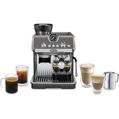 De'Longhi La Specialista Arte Evo Cold Brew EC9255T Portafilter Machine, Espresso Machine with Grinder Including Barista Kit, Cold Brew Function, 8 Grinding Levels, 15 Bar, 3 Temperatures, Milk Foam