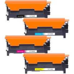 CLT-P404C P404C Multipack Toner for Samsung C480W Xpress SL C480FW C480 C430W C48X C430 C480FN CLT-K404S CLT-Y404S CLT-C404S CLT-M404S C404S C43X Series (Black Cyan Yellow Magenta a) a)