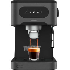 Cecotec Espresso Machine Power Espresso 20 Coldbrew. Espresso and Cappuccino, Cold Coffee, 20 Bar Pressure, Swivel Steam Spout, Professional Quality at Home