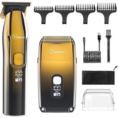 Hatteker Foil Shaver Bald Head Shaver Electric Shaver for Men Precision Trimmer Beard Trimmer Triple Blades Waterproof Wireless