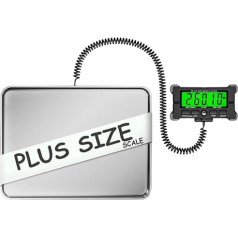 Urby Extra Wide Body Weight Scale Talla Extra Balanzas para Pesar Personas Plus Size Scale with Easy to Read External Display Gift for Seniors Plus Size Person 300kg