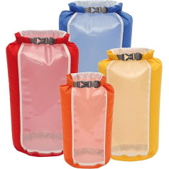 Exped FOLD DRYBAG CLEAR SIGHT 4 PACK (X-SMALL - LARGE)