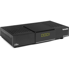 TechniSat HD-S 223 DVR Compact HD Satellite Receiver with USB Recording Function (Sat DVB-S2, HDTV, HDMI, USB Media Player, Program List, Sleep Timer, 7-Day EPG Support, Remote Control) Black