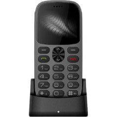 FOXIONO Senior Mobile Phone, LF02, 2.0 Inch Screen, 1400 mAh Battery, Long Standby Time with Charging, Dual SIM Cordless Phone, Camera 0.3 m, Large Buttons, High Volume, SOS Senior Mobile Phone