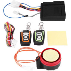 Universal 12V 125dB Anti-Theft Wireless Motorcycle Alarm System with 2 Motorcycle Bike Remote Control Motor Remote Start Keys